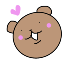 kaosada bear sticker #15918294