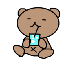 kaosada bear sticker #15918295