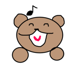 kaosada bear sticker #15918297