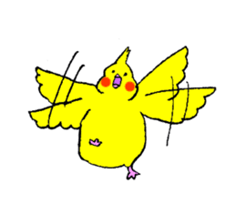 Cockatiel's name is Imoto sticker #15918857