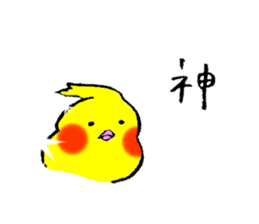Cockatiel's name is Imoto sticker #15918860