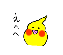 Cockatiel's name is Imoto sticker #15918864