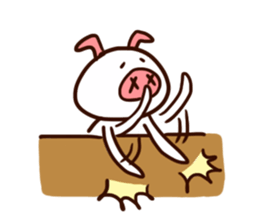 white piggy sticker #15919223