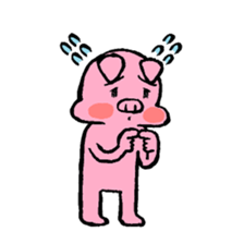 DAIKI'S PIG STICKER 2 sticker #15919269