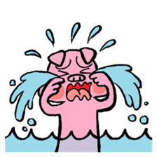 DAIKI'S PIG STICKER 2 sticker #15919277