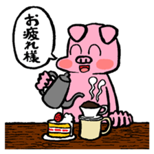DAIKI'S PIG STICKER 2 sticker #15919290