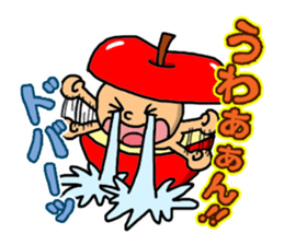 Apple little boy sticker #15919485