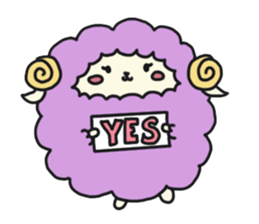 Floofy the Sheep sticker #15919730