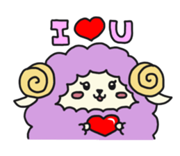 Floofy the Sheep sticker #15919733