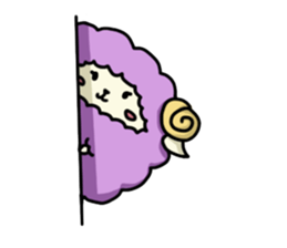Floofy the Sheep sticker #15919737