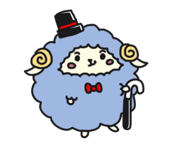 Floofy the Sheep sticker #15919740