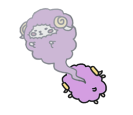 Floofy the Sheep sticker #15919741
