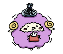 Floofy the Sheep sticker #15919749
