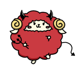Floofy the Sheep sticker #15919752