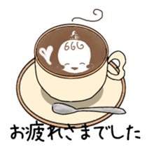 Little girl's daily life sticker #15919844