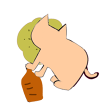 Left facing animal sticker3 sticker #15919990