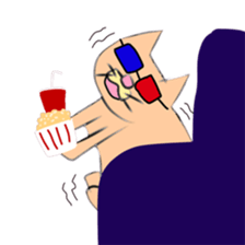 Left facing animal sticker3 sticker #15919993