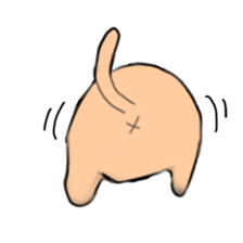 Left facing animal sticker3 sticker #15919998