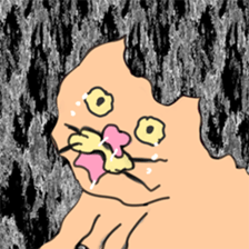 Left facing animal sticker3 sticker #15920018