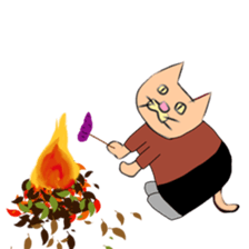 Left facing animal sticker3 sticker #15920022