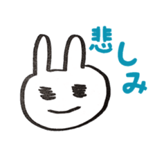 the rabbit itend to use sticker #15920524