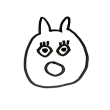 the rabbit itend to use sticker #15920531