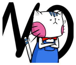 The cat-Meow sticker #15920774