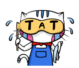 The cat-Meow sticker #15920779