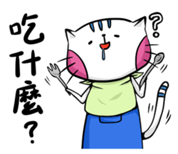 The cat-Meow sticker #15920782