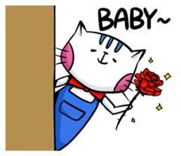 The cat-Meow sticker #15920792