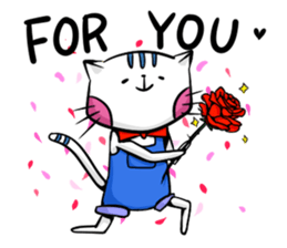 The cat-Meow sticker #15920793