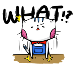 The cat-Meow sticker #15920795