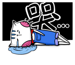 The cat-Meow sticker #15920798