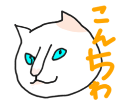 heconeco cat sticker #15920981