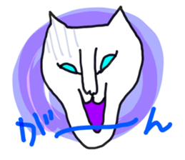 heconeco cat sticker #15920994