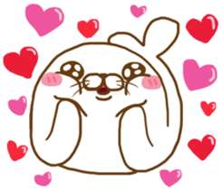 Cute seal - No words to say sticker #15921102