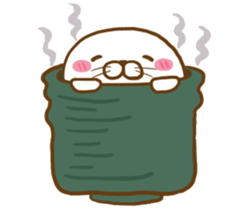 Cute seal - No words to say sticker #15921104