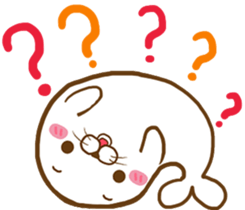 Cute seal - No words to say sticker #15921107