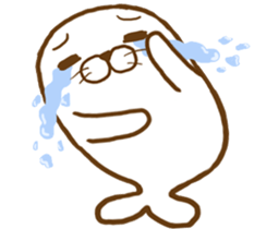 Cute seal - No words to say sticker #15921111