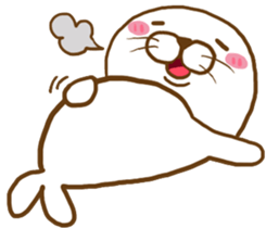 Cute seal - No words to say sticker #15921115