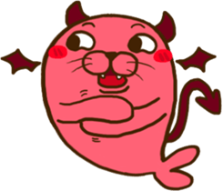 Cute seal - No words to say sticker #15921119