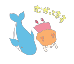 Martian&Whale sticker #15921356