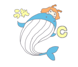 Martian&Whale sticker #15921383