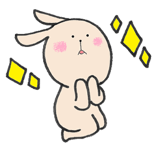 rabbit&cat sticker2 sticker #15921746