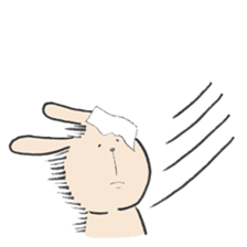 rabbit&cat sticker2 sticker #15921756