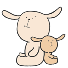 rabbit&cat sticker2 sticker #15921772