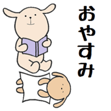 rabbit&cat sticker2 sticker #15921782