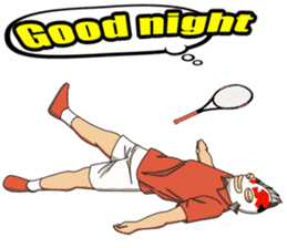 Tennis player Nishikigoi Type E1 sticker #15922225