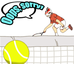 Tennis player Nishikigoi Type E1 sticker #15922226