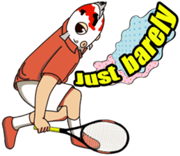 Tennis player Nishikigoi Type E1 sticker #15922232